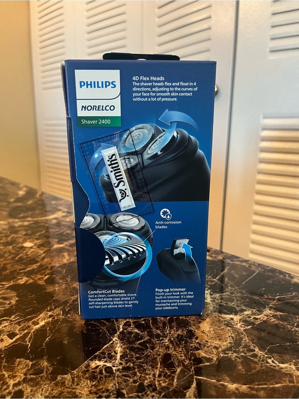 New Philips Shaver 2400 Electric Razor - Black - Picture 2 of 5